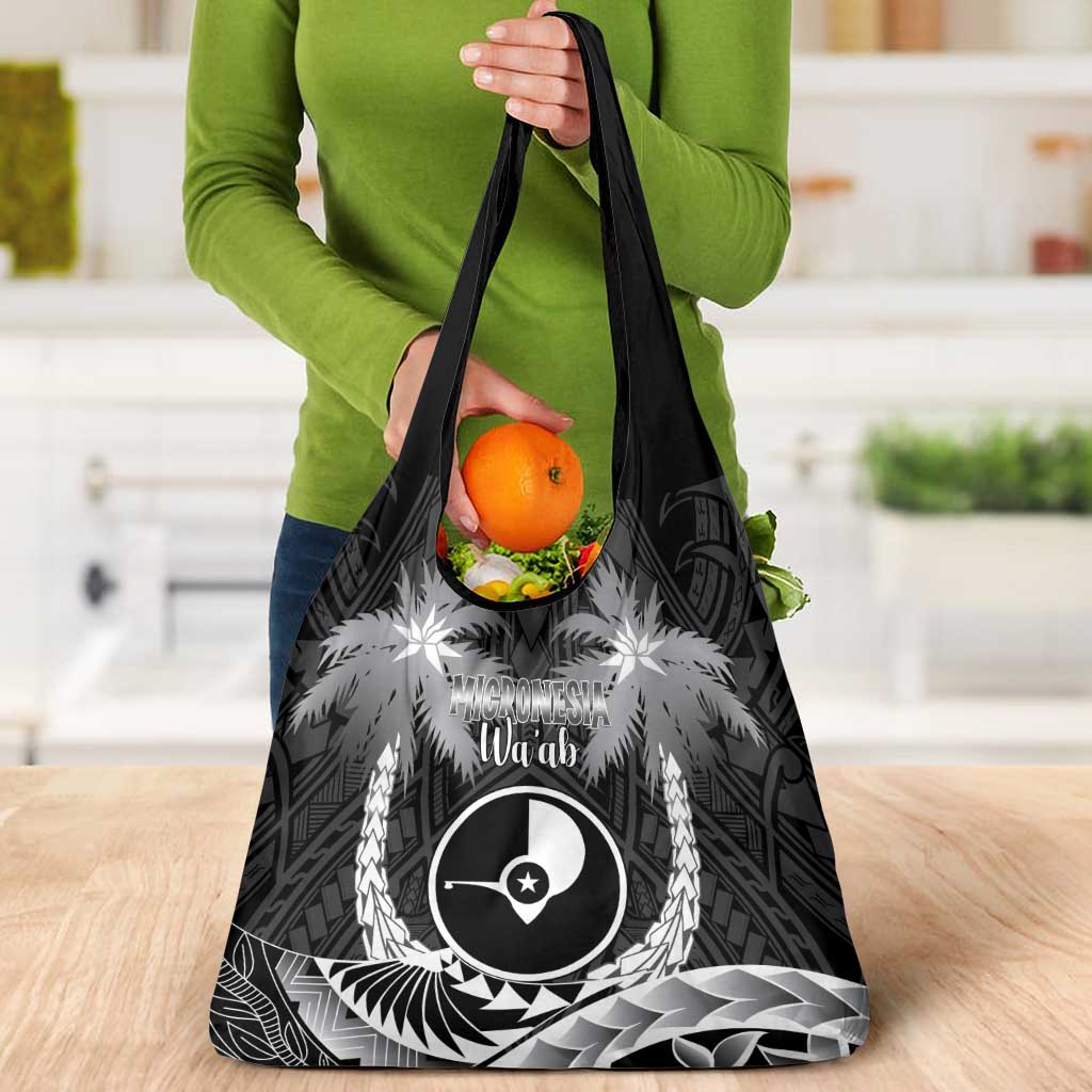 FSM Yap Day Grocery Bag 2025 Wa'ab Micronesia Black Color LT14 - Polynesian Pride