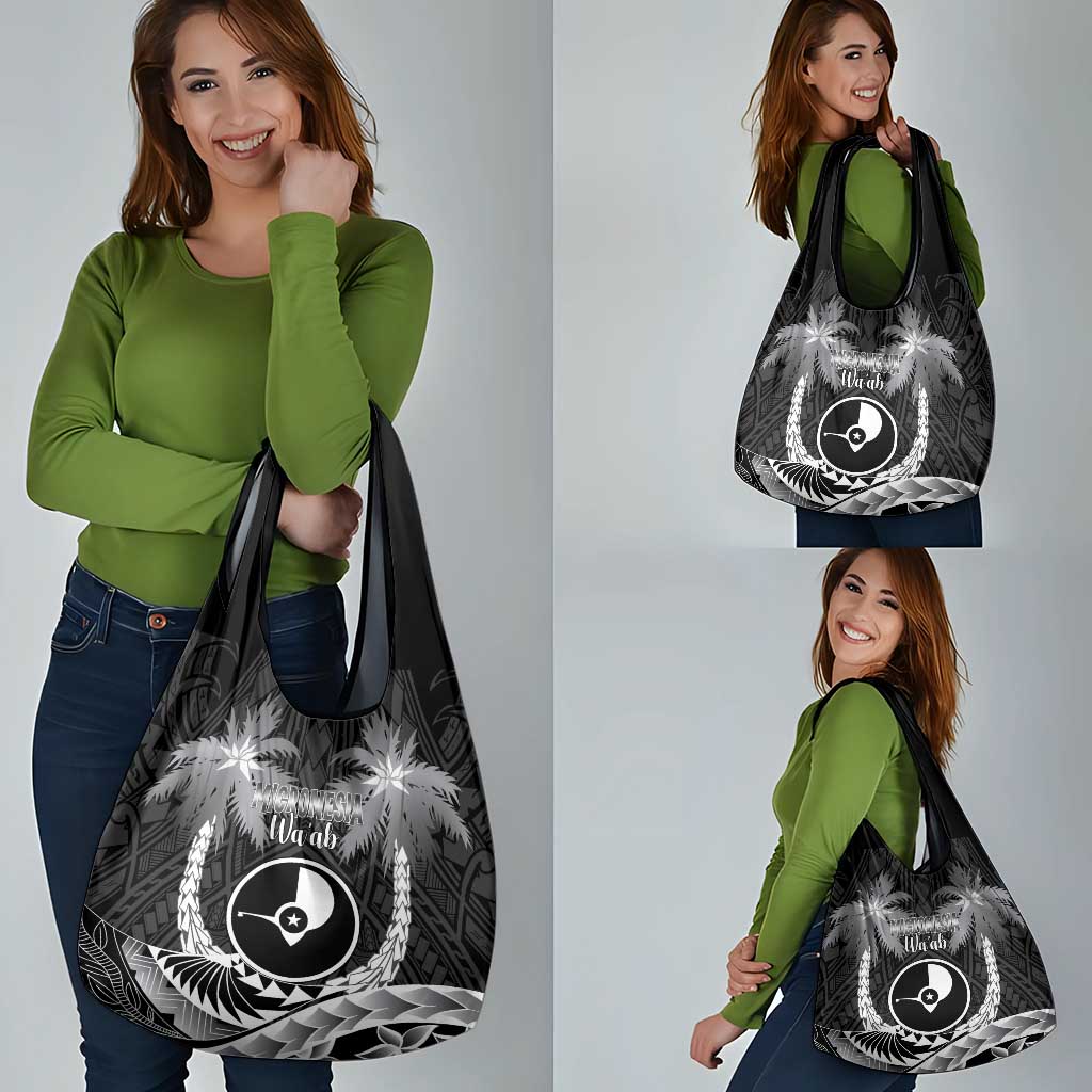 FSM Yap Day Grocery Bag 2025 Wa'ab Micronesia Black Color LT14 - Polynesian Pride