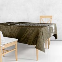 Aloha Hawaii Kalo Pikake Lei Tablecloth Chest Tattoo Gold Hawaiian Pattern