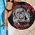 Personalised Aotearoa Bulldog Beach Blanket NZ Maori Tattoo