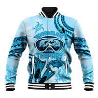 Hawaii Sea Turtle Snorkeling Is My Therapy Baseball Jacket