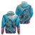 Hawaii Snorkeling Honu Turtle Hoodie Under The Ocean Vibes LT14