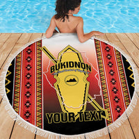 Personalised Bukidnon Philippines Beach Blanket The Food Basket of Region X LT14 - Polynesian Pride