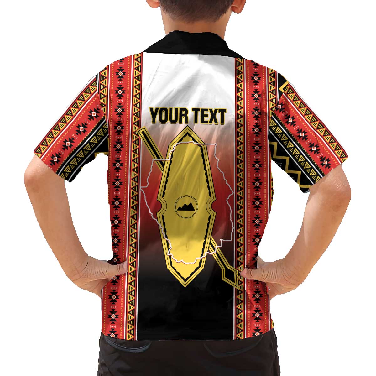 Personalised Bukidnon Philippines Family Matching Off The Shoulder Long Sleeve Dress and Hawaiian Shirt The Food Basket of Region X LT14 - Polynesian Pride