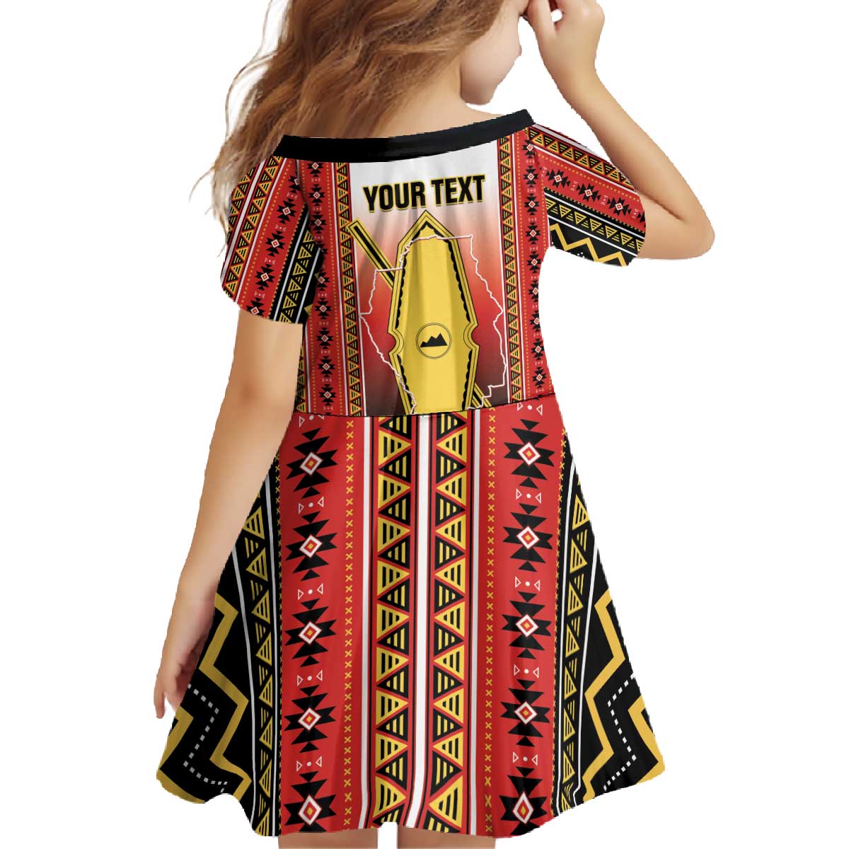 Personalised Bukidnon Philippines Family Matching Off The Shoulder Long Sleeve Dress and Hawaiian Shirt The Food Basket of Region X LT14 - Polynesian Pride