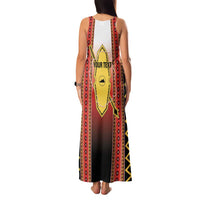 Personalised Bukidnon Philippines Family Matching Tank Maxi Dress and Hawaiian Shirt The Food Basket of Region X LT14 - Polynesian Pride