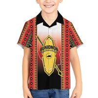 Personalised Bukidnon Philippines Kid Hawaiian Shirt The Food Basket of Region X