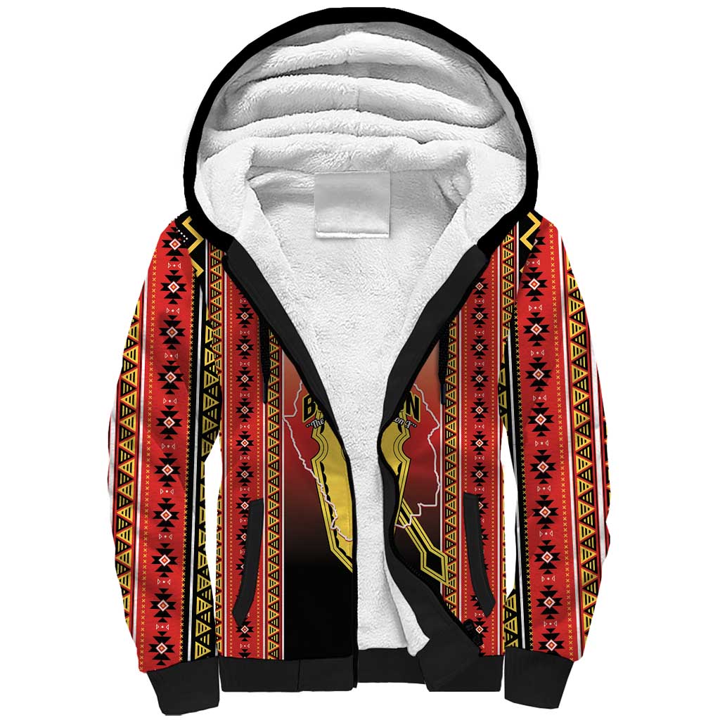 Personalised Bukidnon Philippines Sherpa Hoodie The Food Basket of Region X