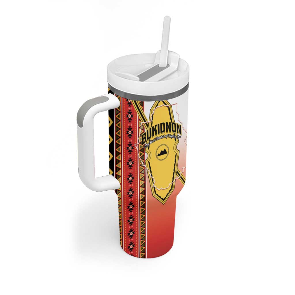 Personalised Bukidnon Philippines Tumbler With Handle The Food Basket of Region X