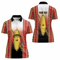 Personalised Bukidnon Philippines Women Polo Shirt The Food Basket of Region X LT14 - Polynesian Pride
