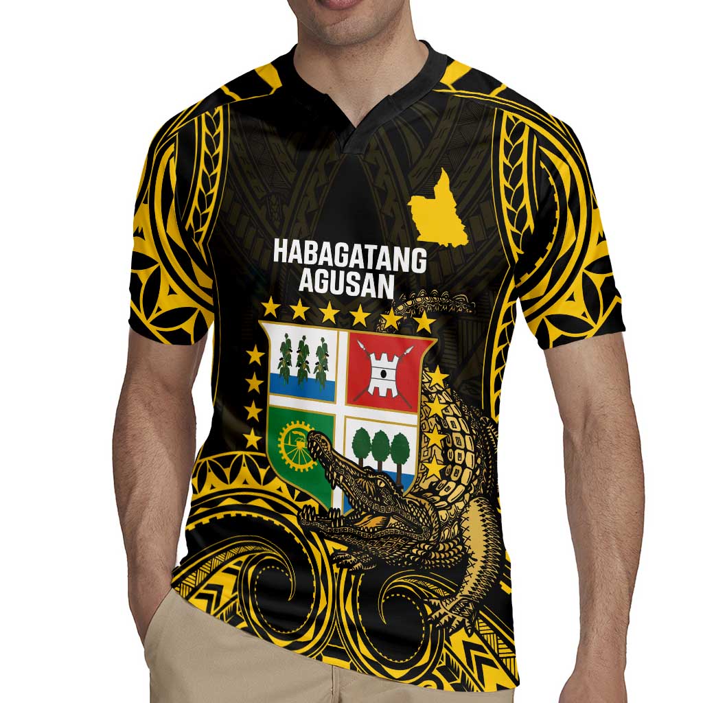 Agusan del Sur Philippines Rugby Jersey Habagatang Agusan Lolong LT14 - Polynesian Pride