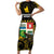 Agusan del Sur Philippines Short Sleeve Bodycon Dress Habagatang Agusan Lolong