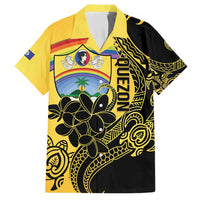 Quezon Province Family Matching Long Sleeve Bodycon Dress and Hawaiian Shirt Cocolandia Philippines Turtle LT14 Dad's Shirt - Short Sleeve Gold - Polynesian Pride