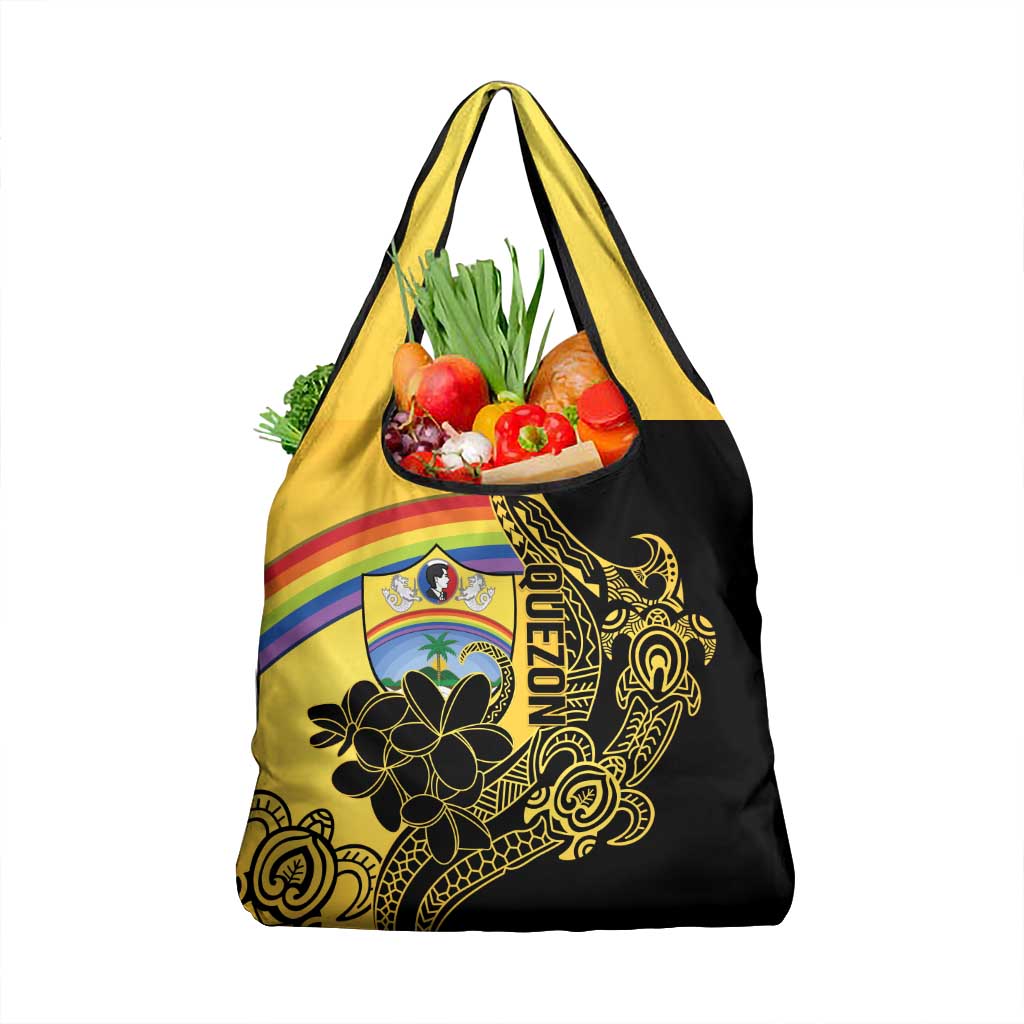 Quezon Province Grocery Bag Cocolandia Philippines Turtle LT14 1-pack One Size Gold - Polynesian Pride