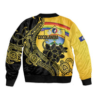 Quezon Province Sleeve Zip Bomber Jacket Cocolandia Philippines Turtle