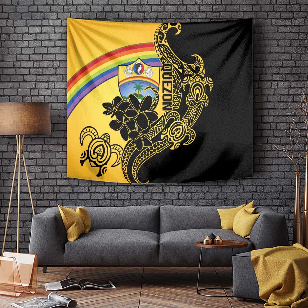Quezon Province Tapestry Cocolandia Philippines Turtle LT14 Gold - Polynesian Pride
