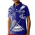 Personalised American Samoa Kid Polo Shirt July 4 Independence Day LT14 Kid Blue - Polynesian Pride