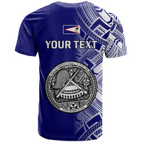 Custom American Samoa T Shirt July 4 Independence Day LT14 - Polynesian Pride