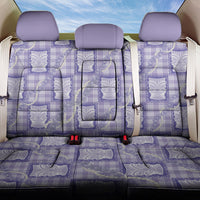 Aloha Hawaii Tiki Palaka Motifs Back Car Seat Cover Honohono Lei Purple Elegant Vibes LT14 One Size Purple - Polynesian Pride
