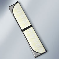 Hawaii Honohono Palaka Motifs Auto Sun Shade Hawaiian Orchid Lei