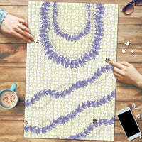 Hawaii Honohono Palaka Motifs Puzzle Hawaiian Orchid Lei