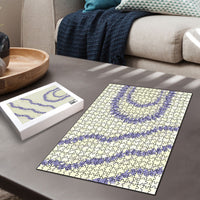 Hawaii Honohono Palaka Motifs Puzzle Hawaiian Orchid Lei