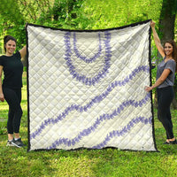 Hawaii Honohono Palaka Motifs Quilt Hawaiian Orchid Lei