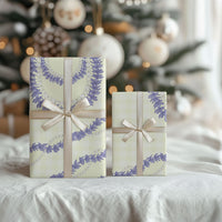Hawaii Honohono Palaka Motifs Wrapping Paper Hawaiian Orchid Lei