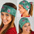 Cyan Hawaii Hibiscus With Tropical Flowers Motifs Neck Gaiter - Polynesian Pride