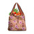 Orange Hawaii Hibiscus With Tropical Flowers Motifs Grocery Bag - Polynesian Pride