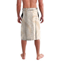 Aloha Hawaii Mikioi Lei Lavalava Cattail Red Tropical Flower Pattern - Polynesian Pride