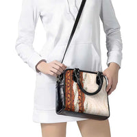 Aloha Hawaii Mikioi Lei Shoulder Handbag Cattail Red Tropical Flower Pattern - Polynesian Pride