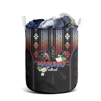 Mabuhay Philippines Festival Laundry Basket Filipino Map Sampaguita Igorot Pattern LT14 - Polynesian Pride