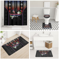 Mabuhay Philippines Festival Bathroom Set Filipino Map Sampaguita Igorot Pattern LT14 - Polynesian Pride