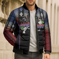 Mabuhay Philippines Festival Bomber Puffer Jacket Filipino Map Sampaguita Igorot Pattern LT14 - Polynesian Pride