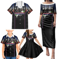 Mabuhay Philippines Festival Family Matching Puletasi and Hawaiian Shirt Filipino Map Sampaguita Igorot Pattern LT14 - Polynesian Pride