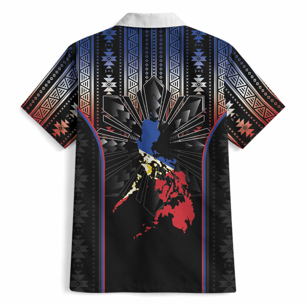 Mabuhay Philippines Festival Hawaiian Shirt Filipino Map Sampaguita Igorot Pattern LT14 - Polynesian Pride