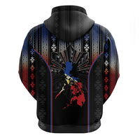 Mabuhay Philippines Festival Hoodie Filipino Map Sampaguita Igorot Pattern LT14 - Polynesian Pride