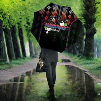 Mabuhay Philippines Festival Umbrella Filipino Map Sampaguita Igorot Pattern LT14 - Polynesian Pride