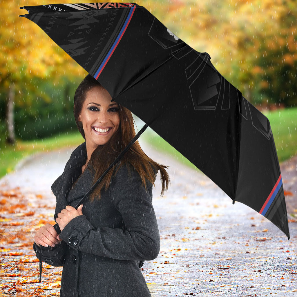 Mabuhay Philippines Festival Umbrella Filipino Map Sampaguita Igorot Pattern LT14 - Polynesian Pride