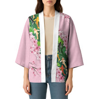 Koi Fish Sakura Japan Kimono Eternal Flow Cherry Blossom Seigaiha Pattern
