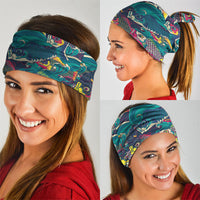 Japan Koinobori Neck Gaiter Japanese Koi Flag Waves Pattern