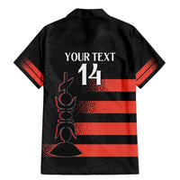 Custom New Caledonia Football Family Matching Mermaid Dress and Hawaiian Shirt Allez Les Cagous Polynesian Pattern LT14 - Polynesian Pride