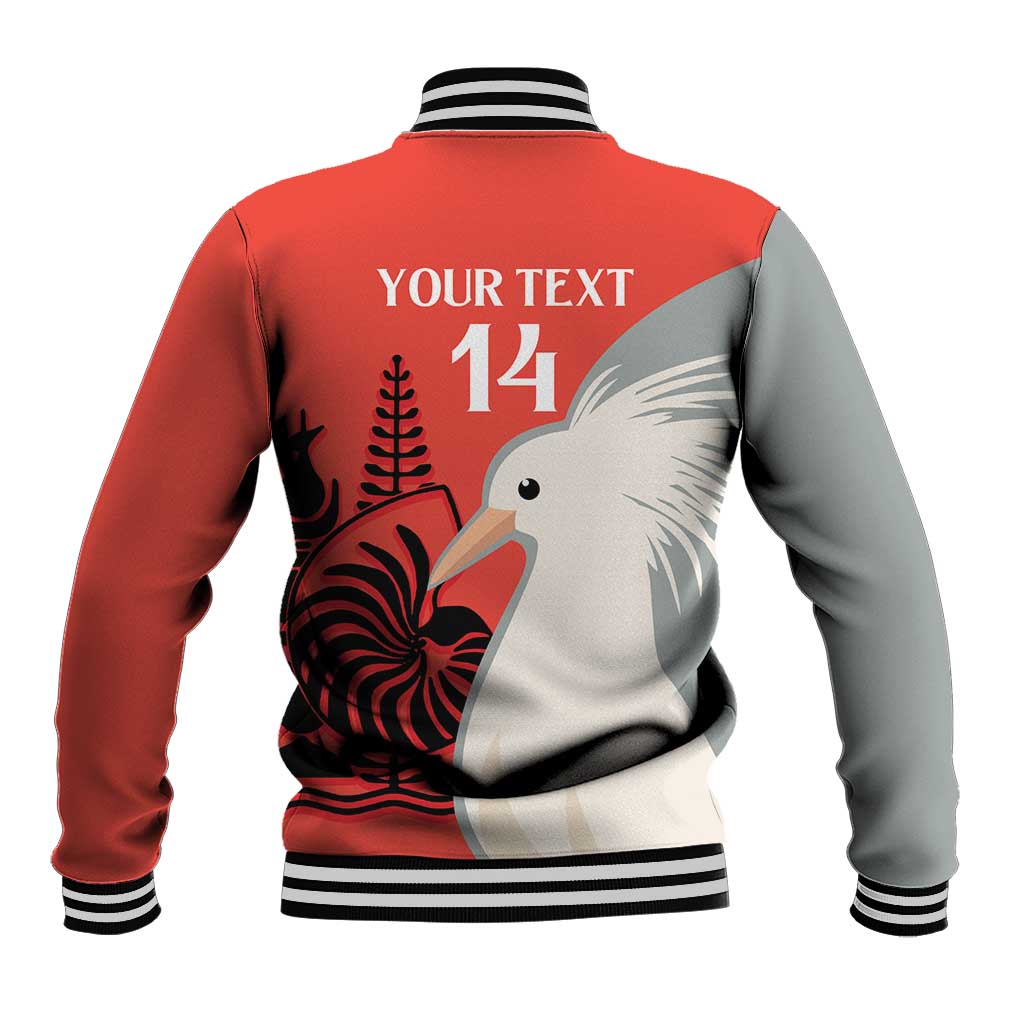 Custom Nouvelle-Caledonie Football Baseball Jacket Allez Les Cagous Simple Style LT14 - Polynesian Pride