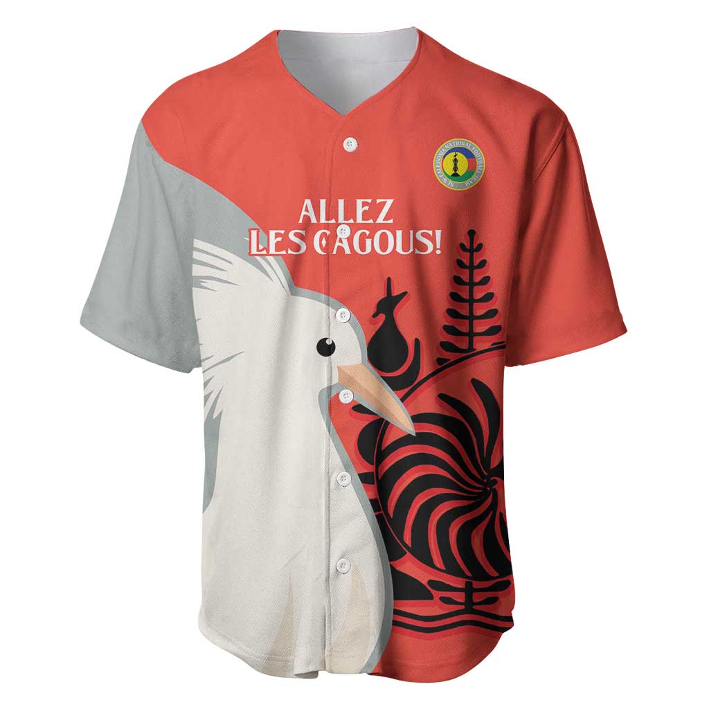 Custom Nouvelle-Caledonie Football Baseball Jersey Allez Les Cagous Simple Style