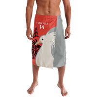 Custom Nouvelle-Caledonie Football Lavalava Allez Les Cagous Simple Style LT14 Red - Polynesian Pride