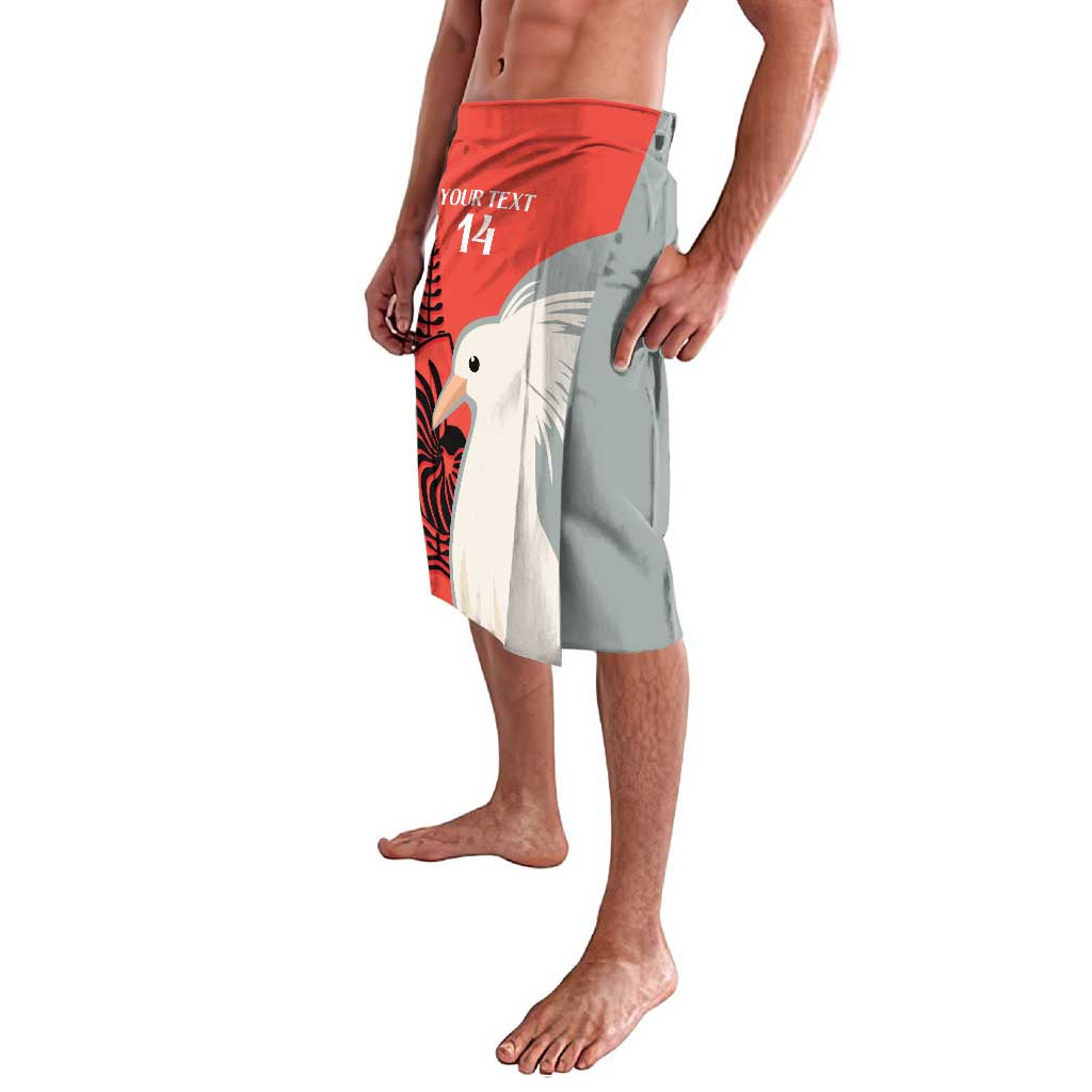 Custom Nouvelle-Caledonie Football Lavalava Allez Les Cagous Simple Style LT14 - Polynesian Pride