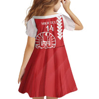 Custom Tahiti Football Family Matching Summer Maxi Dress and Hawaiian Shirt Go Toa Aito LT14 - Polynesian Pride