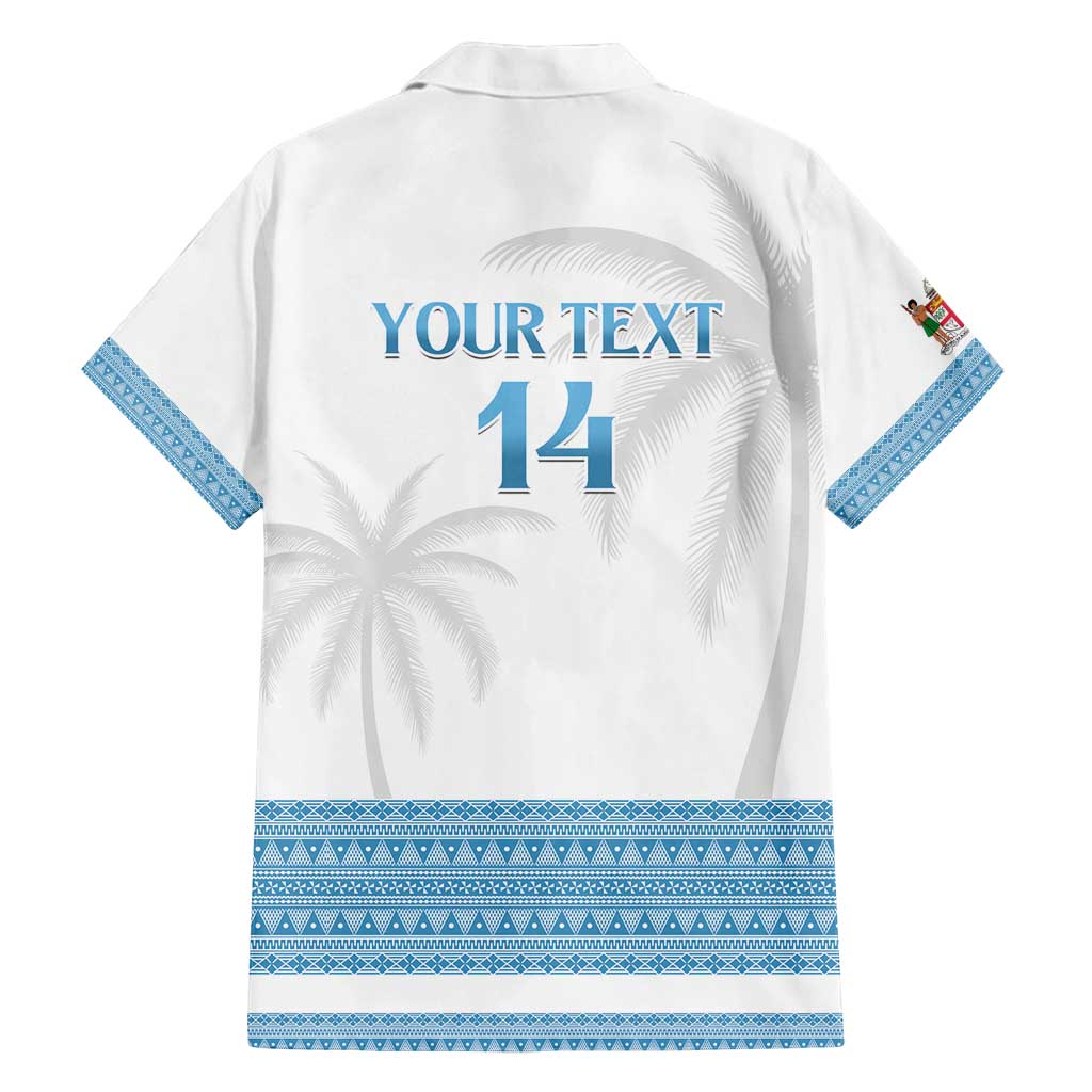 Custom Fiji Tapa Football Family Matching Off Shoulder Short Dress and Hawaiian Shirt Go Bula Boy! LT14 - Polynesian Pride