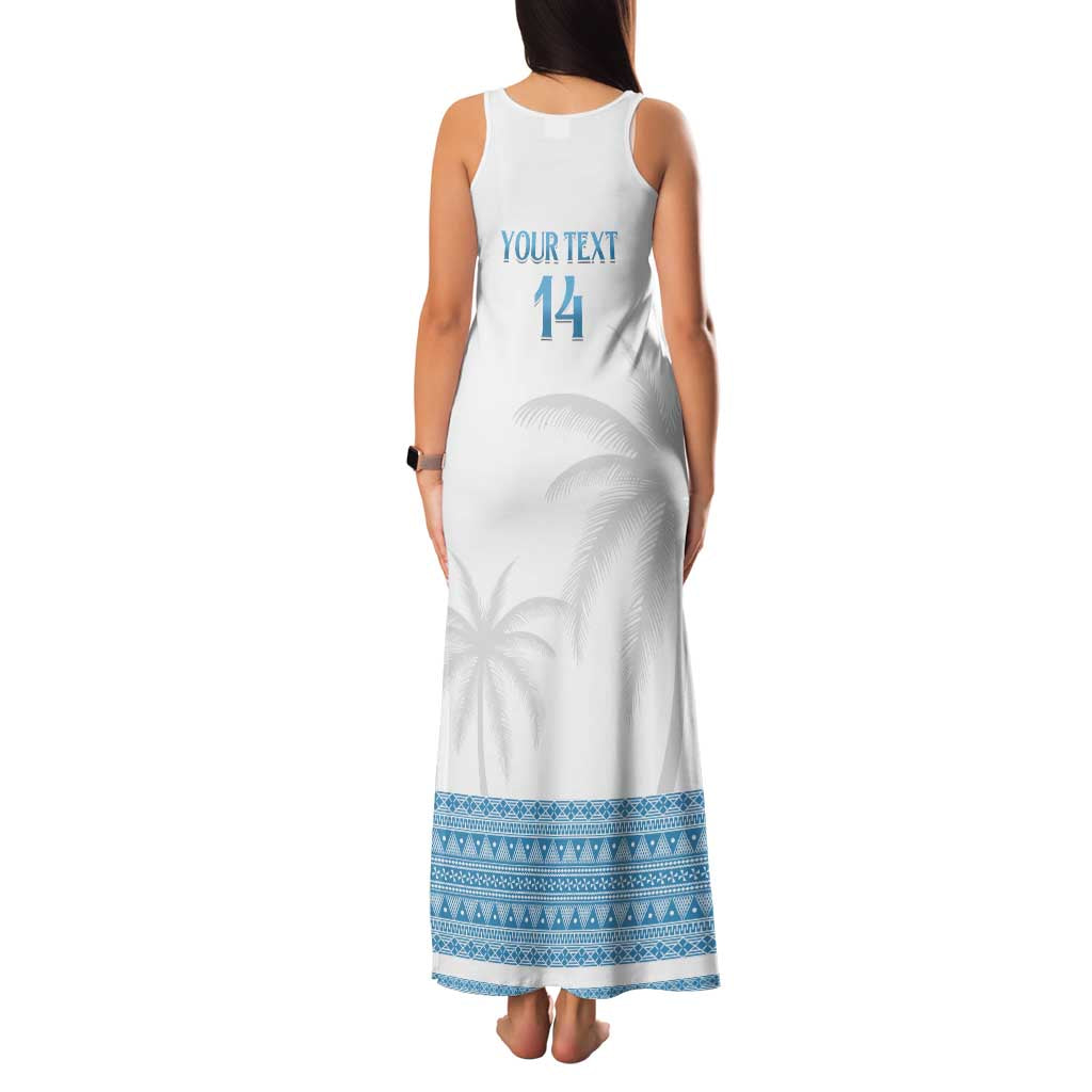 Custom Fiji Tapa Football Family Matching Tank Maxi Dress and Hawaiian Shirt Go Bula Boy! LT14 - Polynesian Pride